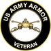 U.S. Army Veteran Armor Sticker Decal