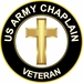 U.S. Army Veteran Army Chaplain Christian Sticker Decal