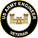 U.S. Army Veteran Army Engineer Sticker Decal