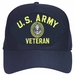 U.S. Army Veteran Cap with Crest