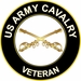 U.S. Army Veteran Cavalry Sticker Decal