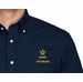 U.S. Army Veteran Embroidered Dress Shirt