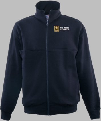 U. S. Army Veteran Game Sportswear Firefighters Full Zip Turtleneck