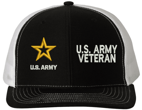 U. S. Army Veteran Mesh Back Cap