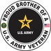U.S. Army Veteran Proud Brother Decal