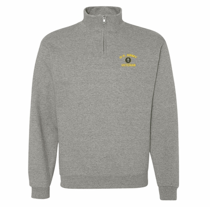 U.S. Army Veteran Printed Quarter-Zip