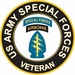 U.S. Army Veteran Special Forces Airborne Sticker Decal