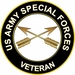 U.S. Army Veteran Special Forces Sticker Decal