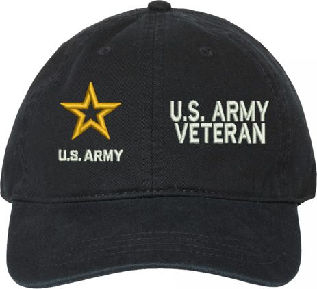 U. S. Army Veteran Unstructured Dad Cap