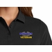 U.S. Army Veteran with Combat Infantry Badge Women's Stain-Release Polo