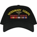 U.S. Army Veterinary Corps Afghanistan Veteran Embroidered Cap