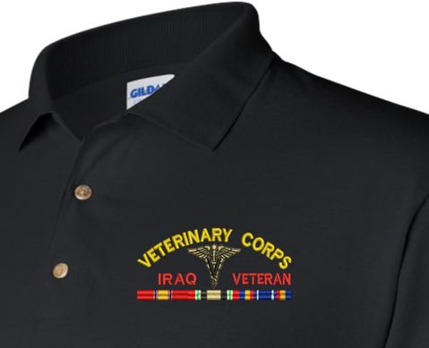U.S. Army Veterinary Corps Iraq Veteran Polo
