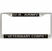 U.S. Army Veterinary Corps License Plate Frame