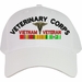 U.S. Army Veterinary Corps Vietnam Veteran Embroidered Cap
