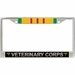 U.S. Army Veterinary Corps Vietnam Veteran License Plate Frame