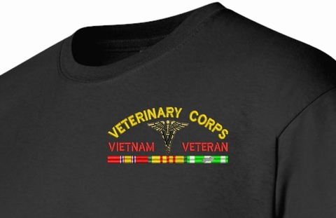 U.S. Army Veterinary Corps Vietnam Veteran T-Shirt