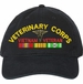 U.S. Army Veterinary Corps Vietnam Veteran Unstructured Dad Cap