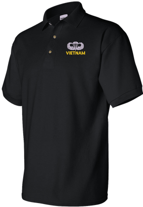 U.S. Army Vietnam Jump Wings Polo