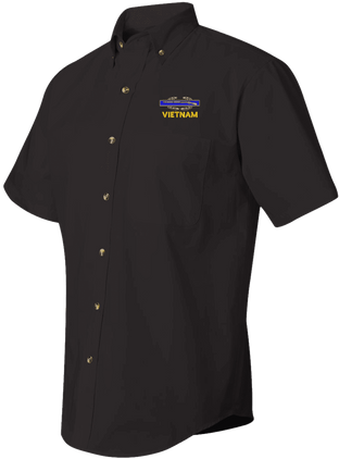 U.S. Army Vietnam (CIB) Short Sleeve Dress Shirt - CLOSEOUT SALE!