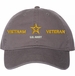U.S. Army Vietnam Veteran Unstructured Dad Cap