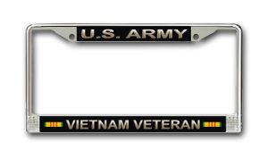 U.S. Army Vietnam Veteran License Plate Frame