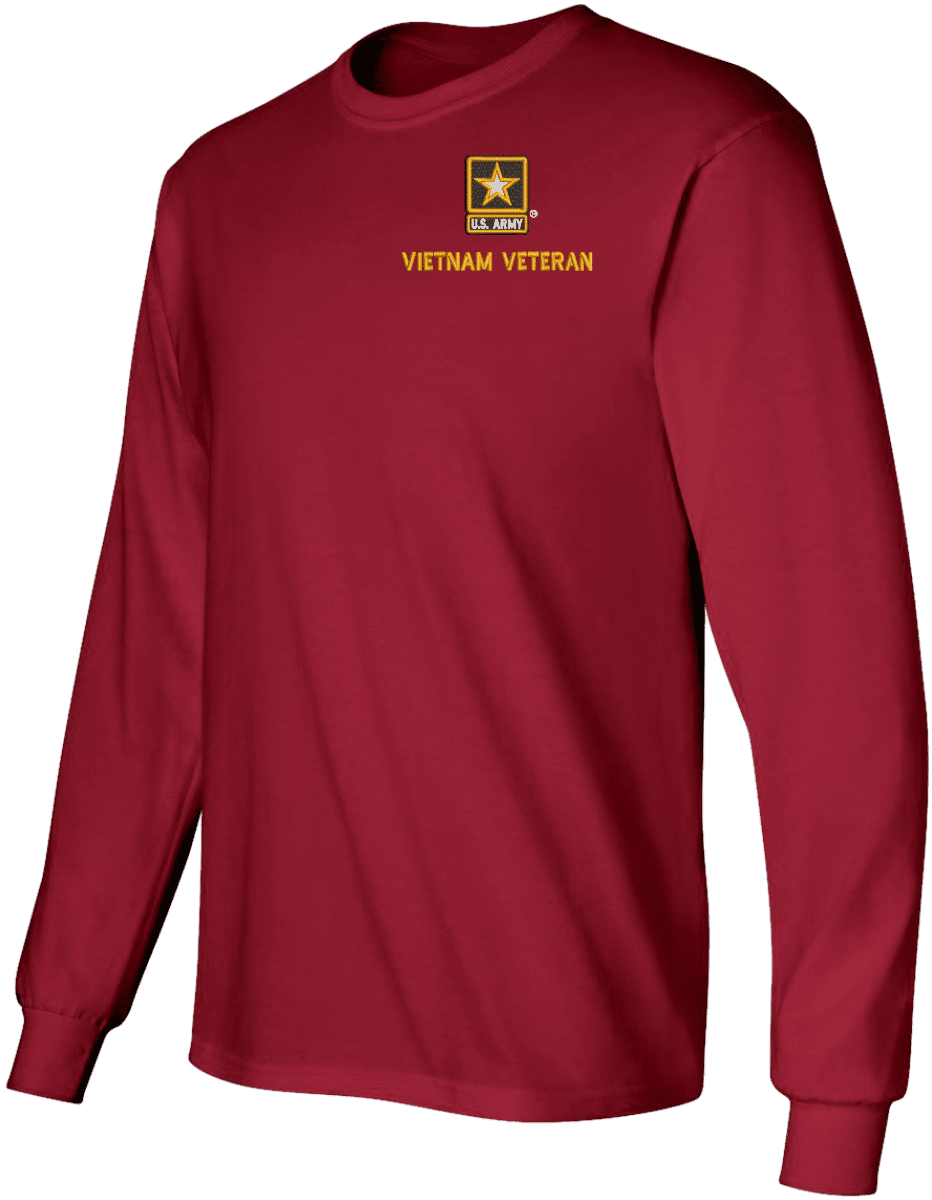 U.S. Army Vietnam Veteran Long Sleeve TShirt