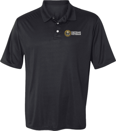 U.S. Army Vietnam Veteran Moisture Wicking Polo