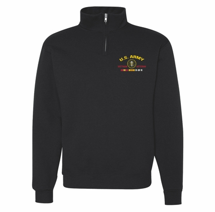 U.S. Army Vietnam Veteran Printed Quarter-Zip