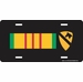 U.S. Army Vietnam Veteran Ribbon with 1st Cavalry Division License Plate