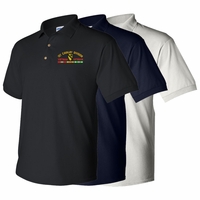U.S. Army Vietnam Veteran Unit Polos with Vietnam Service Ribbons Thumbnail Illustration