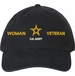 U.S. Army Woman Veteran Unstructured Dad Cap