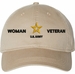U.S. Army Woman Veteran Unstructured Dad Cap