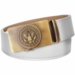 U.S. Army White Full Grain Leather Slide Belt