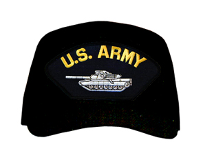 U.S, Army with Tank Ball Cap