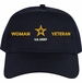 U.S. Army Woman Veteran Embroidered Cap