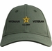U.S. Army Woman Veteran Embroidered Cap