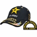 U.S. Army Woman Veteran Embroidered Black Cap