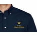 U.S. Army Woman Veteran Embroidered Dress Shirt