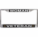 U.S. Army Woman Veteran License Plate Frame