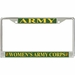 U.S. Army Womens Army Corps License Plate Frame