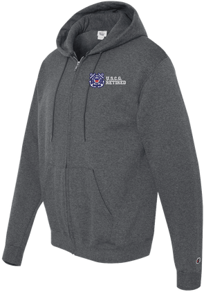 U.S.C.G. Retired Full Zip Hoodie