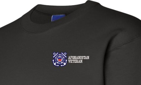 U.S. Coast Guard Afghanistan Veteran Sweatshirt