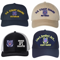 U.S. Coast Guard Caps & Covers Thumbnail Illustration