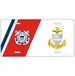 U.S. Coast Guard Chief Petty Officer License Plate