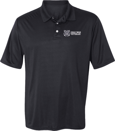 U.S. Coast Guard Cold War Veteran Moisture Wicking Polo