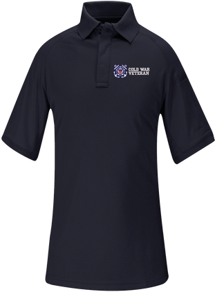 U.S. Coast Guard Cold War Veteran Propper Snag Free Polo