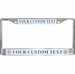 U.S. Coast Guard Custom License Plate Frame