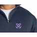U.S. Coast Guard Emblem Embroidered Embroidered Quarter-Zip Pullover