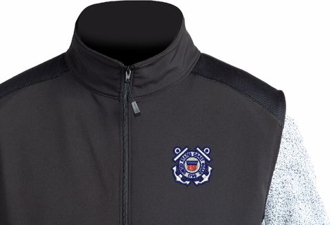 U.S. Coast Guard Emblem Thermal Windstop Vest