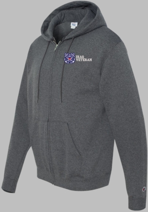 U.S. Coast Guard Iraq Veteran Full Zip Hoodie